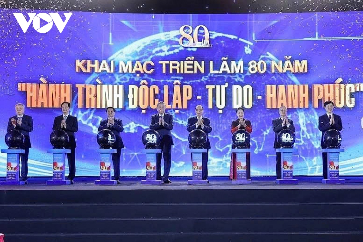 Vietnam showcases 80-year development achievements in largest-ever exhibition